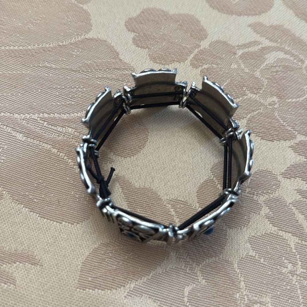 Beautiful bracelet wrist bracelet stretchy band bracelet which blue cute stones - Picture 8 of 9